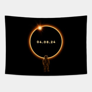 Total Solar Eclipse 4.08.24 Tapestry