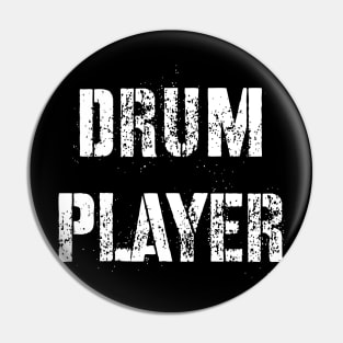 Drum Player - Cool Musician Pin