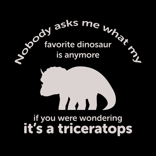 Triceratops grown up favorite dinosaur by LovableDuck