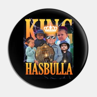 Retro King Hasbulla Pin