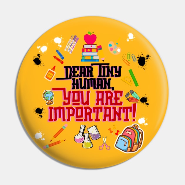Dear Tiny Human 1 Pin by Orchid's Art