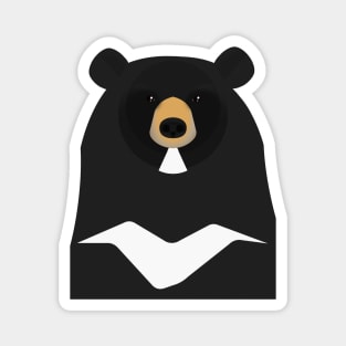 Asian black bear Magnet