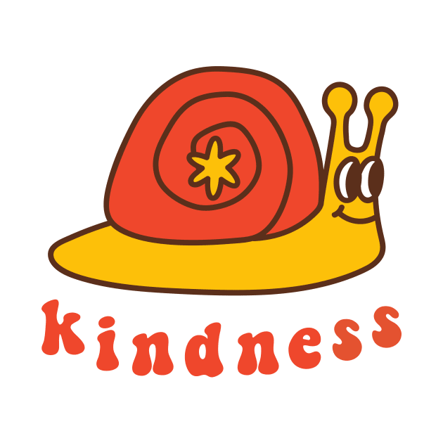 Retro kindness snail by Viaire
