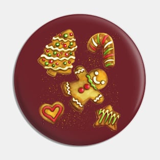 Christmas Gingerbread Cookies Pin