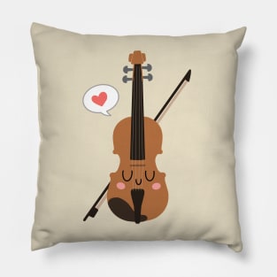 violin love Pillow