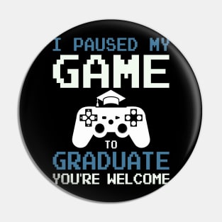 Game Lover Graduate Proud of Class of 2023 Senior Graduation Pin