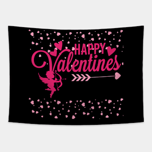 Cupid valentines Tapestry