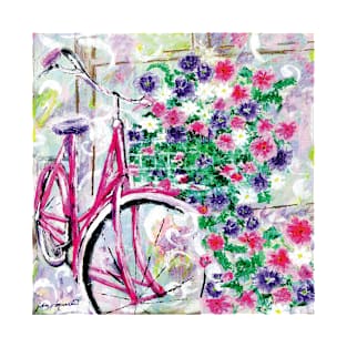 Bicycle with flowers T-Shirt