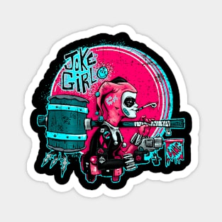 Joke Girl (modern color version) Magnet