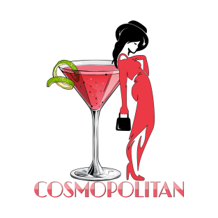 Cosmopolitan Cocktail T-Shirt