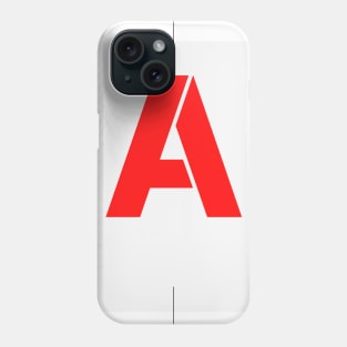 Letter A alphabet Phone Case