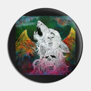 Wolf Spirit Animal Pin