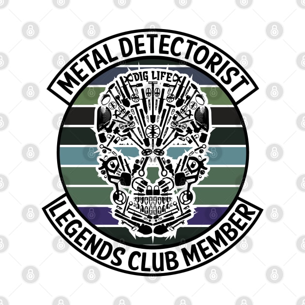 Metal Detectorist - Legends Club Member by Windy Digger Metal Detecting Store