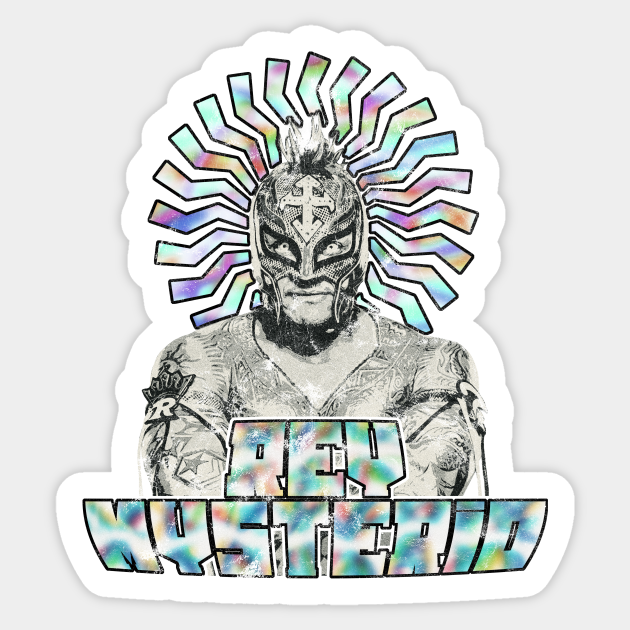 Holographic Mysterio - Pro Wrestling - Sticker