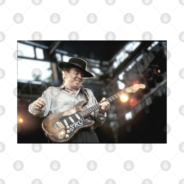 Stevie Ray Vaughan Photograph by Concert Photos