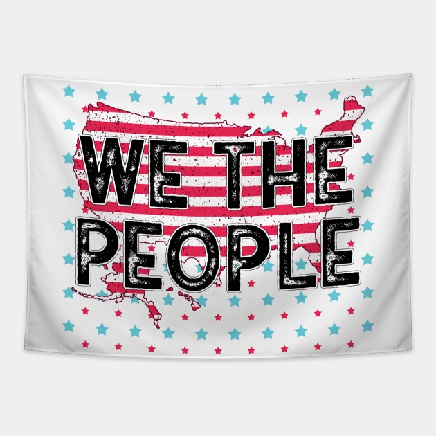 We The People Tapestry by TheBadNewsB