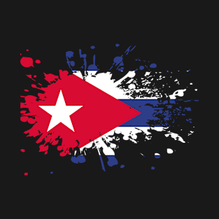 Viva Cuba Libre Vintage Cuba Flag T-Shirt