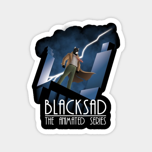 Blacksad the animated series Magnet by jasesa