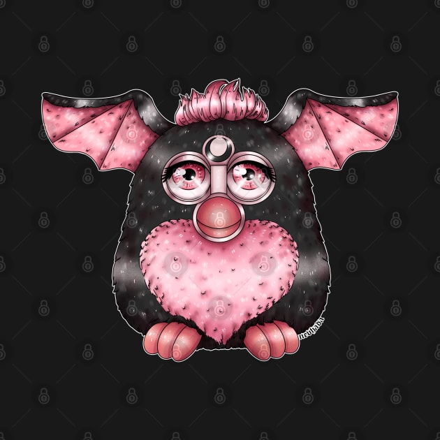 Goth Furby by chiaraLBart