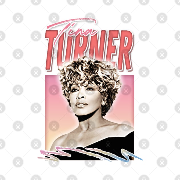 Tina Turner ///// 80s Style Retro Fan Art Design by DankFutura