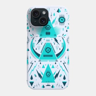 Triangle Alien Transformer Attack Phone Case