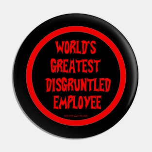 Disgruntled Pin