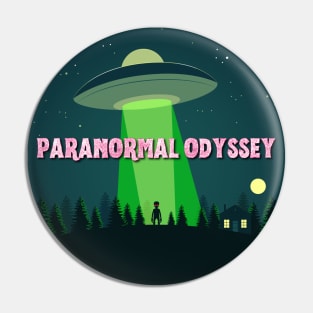 Paranormal Odyssey Podcast - Original Logo Pin