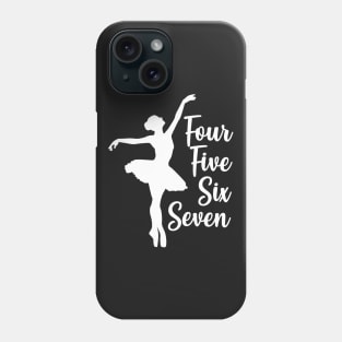 Ballerina Dance Gift for Ballet Dancer graphic Phone Case