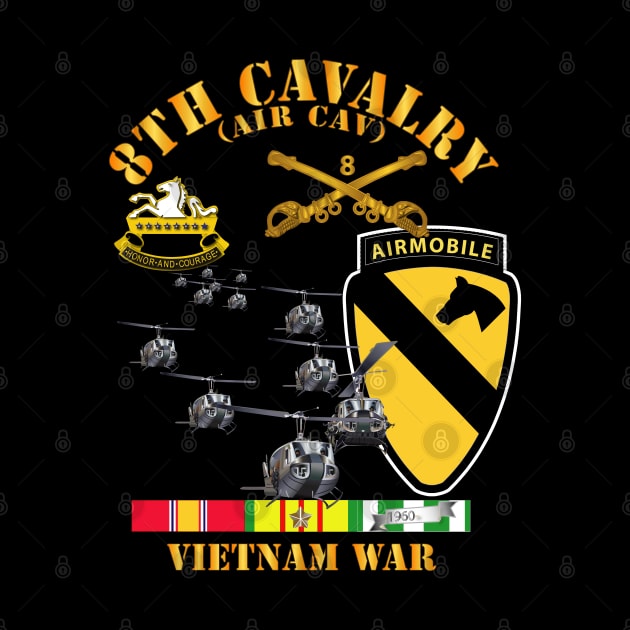 8th Cavalry (Air Cav) - 1st  Cav Division w SVC by twix123844