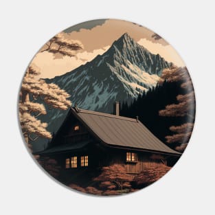 Rocky Mountain Hut Pin