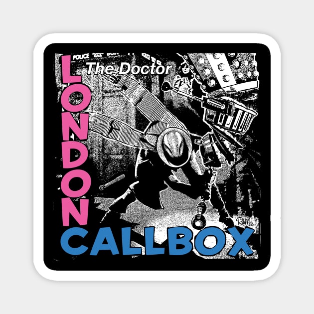 The Doctor's "London Callbox" Magnet by Captain_RibMan