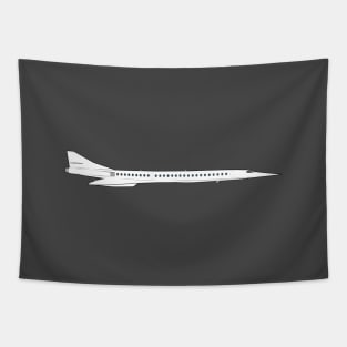 Boom Overture - Future Supersonic Jet Airliner Tapestry