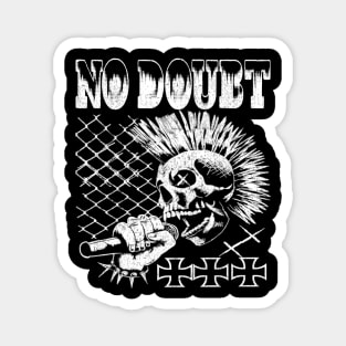 No doubt skull Magnet