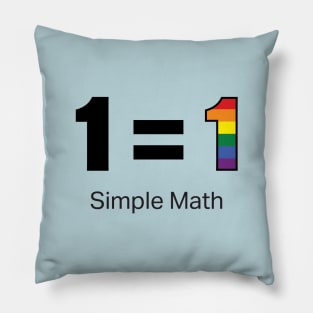 Equality Math Pillow