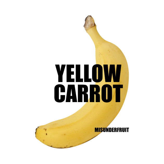 Misunderfruit Yellow Carrot by Kiddo Design