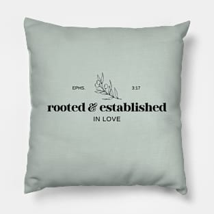 Aesthetic Christian Olive Branch Pillow