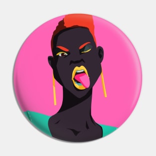 Neon Queen Pin