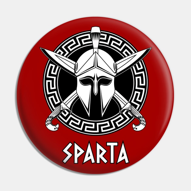 Sparta Pin by Alex Birch