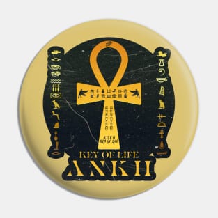 Golden ANKH The Key of Life Pin