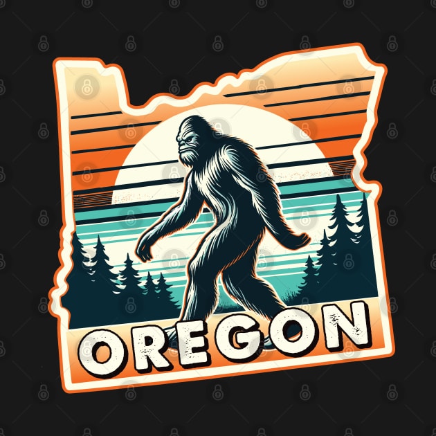 Bigfoot Believer Oregon Sasquatch Project by Graphic Duster