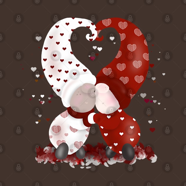 Valentine Gnome by Fickle and Fancy