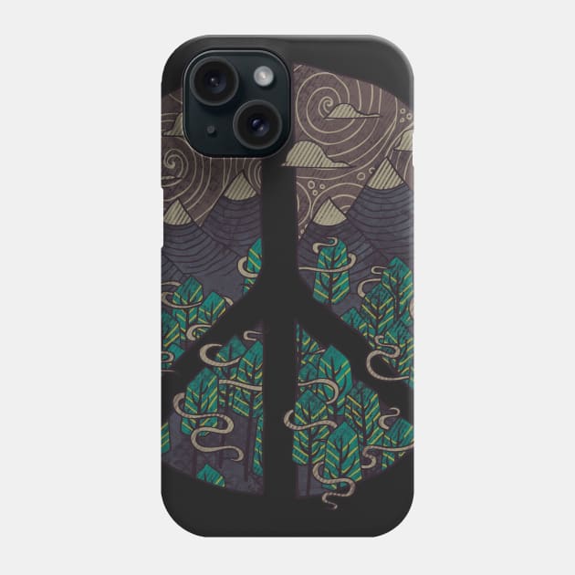 Peaceful Landscape Phone Case by againstbound