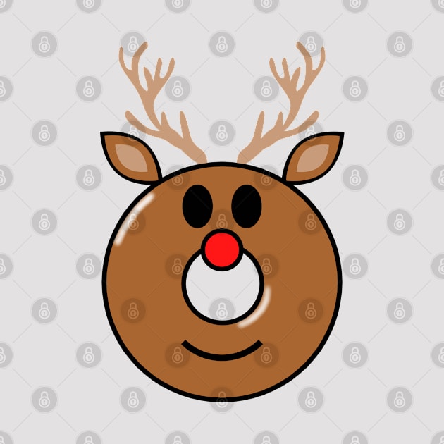 The Reindeer Donut by Bubba Creative