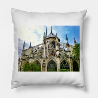 Notre Dame East Side Pillow