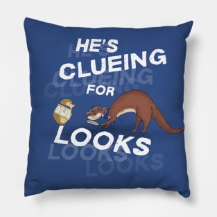 Sherlock and Watson - Clueing for Looks Pillow