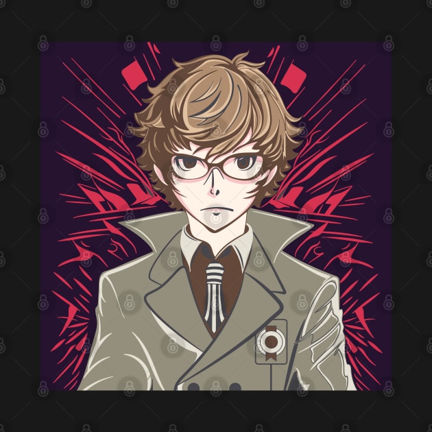 The Enigmatic Akechi Goro by darkbattle