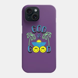 God is Good tropical Phone Case