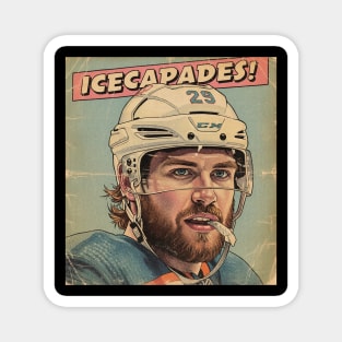 Leon Draisaitl COmics Magnet
