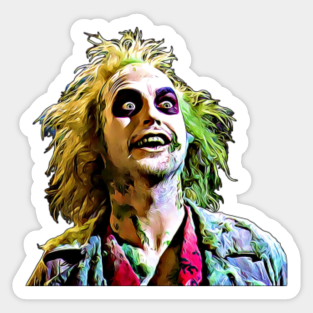 Beetlejuice Stickers Teepublic