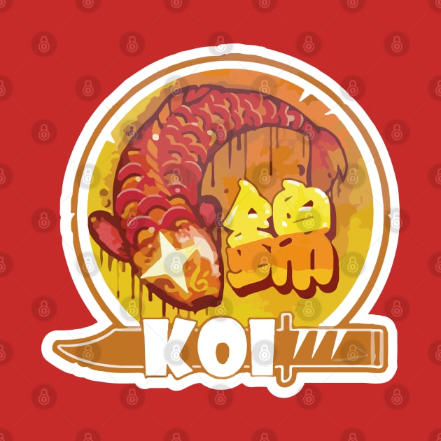 Fancy Koi by Tad